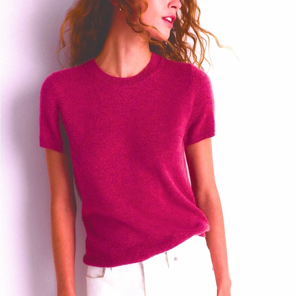Quince Cashmere Tee - size XS